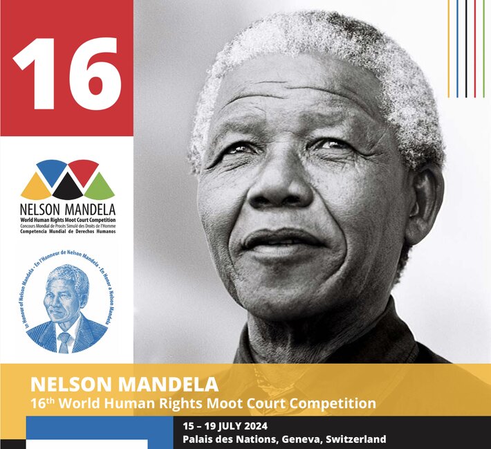  Concours Mondial de Procès Simulé des Droits de l’Homme Nelson Mandela.