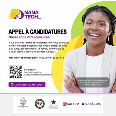  Le programme NanaTech Entrepreneures 2024 pour femmes entrepreneures.
